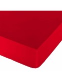 Sábana Bajera Ajustable Naturals Rojo
