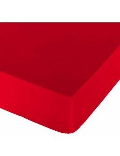Lenzuolo con angoli aderenti Naturals Rosso