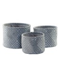 Cestino DKD Home Decor Mason Poliestere