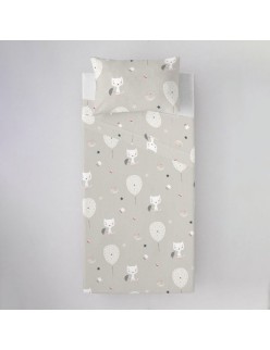 Top sheet Haciendo el Indio Balloons and Cats