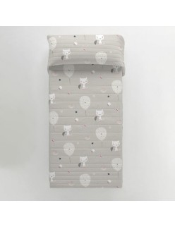 Bedspread (quilt) Haciendo el Indio Cats and Ballons