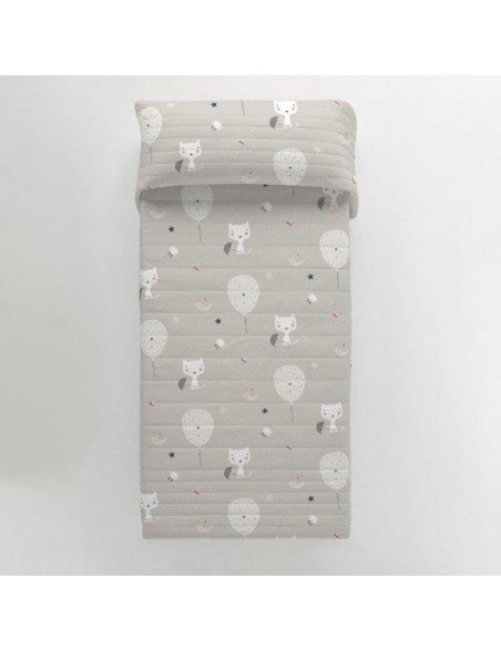 Bedspread (quilt) Haciendo el Indio Cats and Ballons