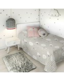Bedspread (quilt) Haciendo el Indio Cats and Ballons