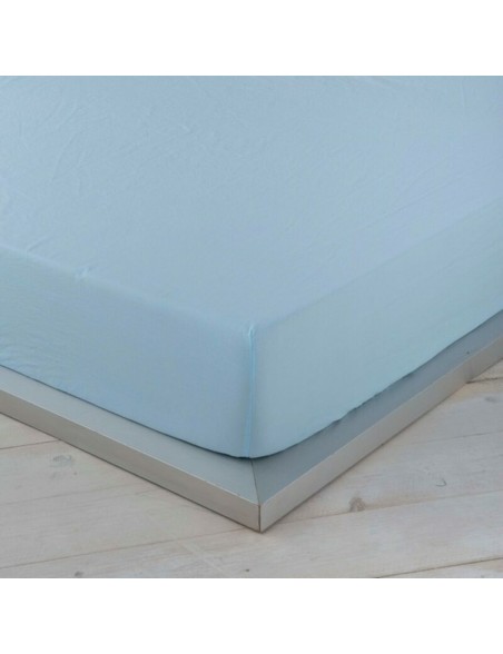 Lenzuolo con angoli aderenti Naturals Azzurro
