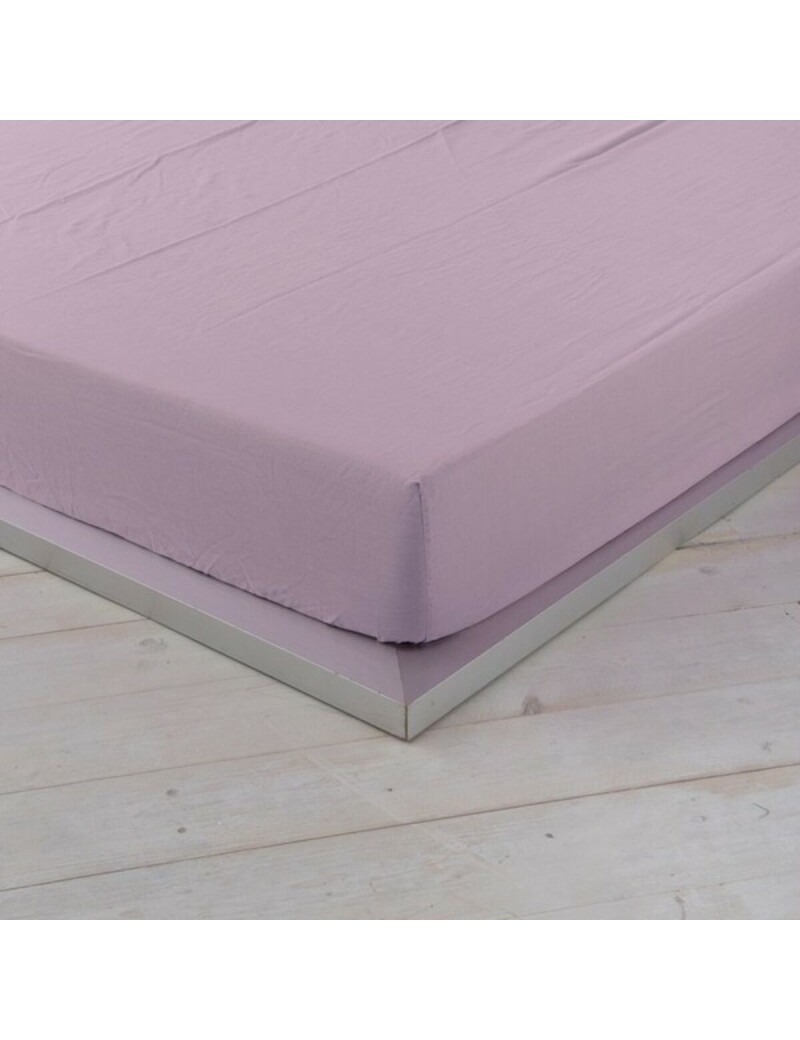 Fitted bottom sheet Naturals Lilac