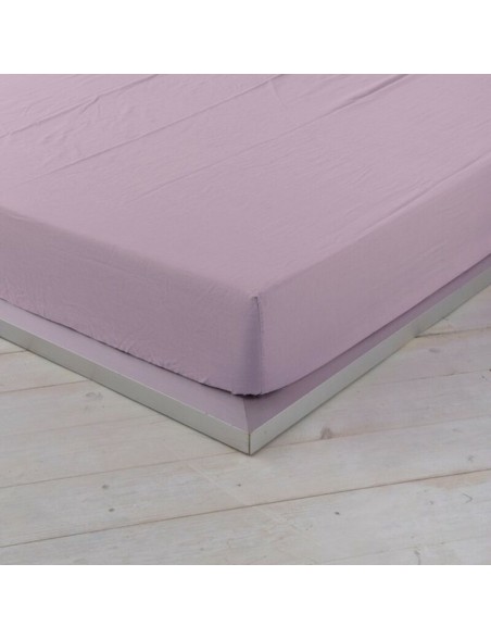 Fitted bottom sheet Naturals Lilac