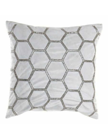 Cuscino DKD Home Decor Velluto Geometrico (45 x 45 cm) Cuscino DKD Home Decor Velluto Geometrico (45 x 45 cm)