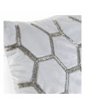 Cuscino DKD Home Decor Velluto Geometrico (45 x 45 cm)