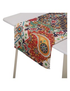 Caminho de Mesa Versa Giardino Multicolor Poliéster (44,5 x 0,5 x 154 cm)