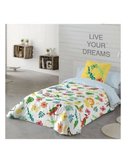 Bettdeckenbezug Costura Jungle Exotic Einzelmatratze (150 x 220 cm)