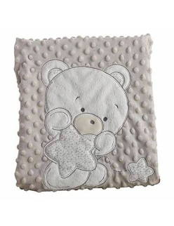Manta Doble Oso 100 x 75 cm (100 x 75 cm)