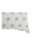 Cuscino DKD Home Decor Azzurro 60 x 10 x 60 cm Stelle Bianco (2 Unità)