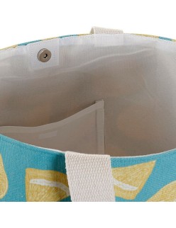 Sac DKD Home Decor Citron Polyester Jute (2 pcs) (44 x 15 x 57 cm)