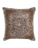 Cuscino DKD Home Decor 8424001832477 Nero Beige Marrone Chiaro Quadrato Arabo 45 x 12 x 45 cm