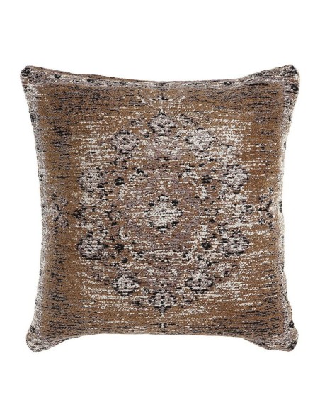 Almofada DKD Home Decor 8424001832477 Preto Bege Marrom claro Quadrado Árabe 45 x 12 x 45 cm Almofada DKD Home Decor 8424001832477 Preto Bege Marrom claro Quadrado Árabe 45 x 12 x 45 cm