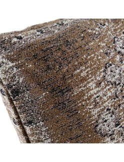 Almofada DKD Home Decor 8424001832477 Preto Bege Marrom claro Quadrado Árabe 45 x 12 x 45 cm