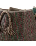 Cestino DKD Home Decor 8424001834440 Rosso Marrone Verde Fibra naturale 40 x 40 x 38 cm Boho (2 Unità)