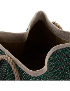 Cestino DKD Home Decor 8424001834440 Rosso Marrone Verde Fibra naturale 40 x 40 x 38 cm Boho (2 Unità)