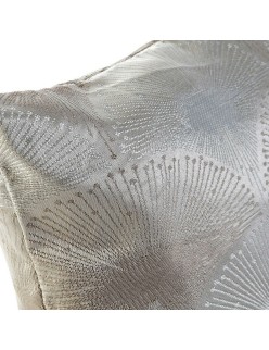 Kissen DKD Home Decor Grau Polyester Aluminium Traditionell