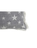 Cuscino DKD Home Decor Grigio Beige Poliestere Cotone Alluminio (45 x 10 x 45 cm) (2 Unità)