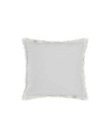 Almofada DKD Home Decor Cinzento Bege Poliéster Algodão Alumínio (45 x 10 x 45 cm) (2 Unidades)