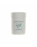 Contenitore per Utensili da Cucina DKD Home Decor Bianco Verde Dolomite 12,5 x 12,5 x 17,5 cm (12 Unità) (1 Unità)