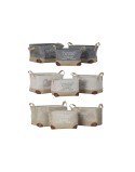 Korb-Set DKD Home Decor Beige Grau Hellbraun 40 x 30 x 24 cm Polyester Holz 3 Stücke (3 Stück)