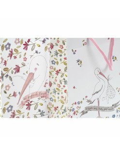 Sac en papier DKD Home Decor Plastique 2 Pièces