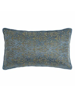 Almofada DKD Home Decor 8424001850396 Azul Dourado 50 x 10 x 30 cm