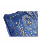 Almofada DKD Home Decor 8424001850341 Azul Dourado 45 x 10 x 45 cm