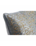 Almofada DKD Home Decor 8424001850389 Azul Dourado 45 x 10 x 45 cm