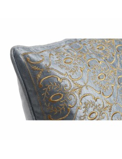 Almofada DKD Home Decor 8424001850389 Azul Dourado 45 x 10 x 45 cm