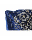 Almofada DKD Home Decor 8424001850358 Dourado 50 x 10 x 30 cm Azul Marinho