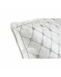 Almofada DKD Home Decor 8424001850327 Cinzento 45 x 10 x 45 cm Branco Losangos