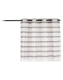 Cortina Cortina de enrolar Riscas Cinzento Poliéster (140 x 260 cm)