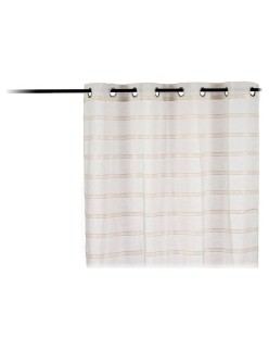 Cortina Riscas Cortina de enrolar 140 x 0,1 x 260 cm Bege (140 x 260 cm)