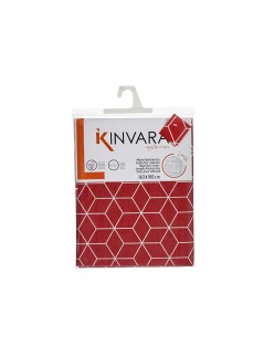 Mantel Kinvara CUBIC-26195-1 Blanco Granate Loneta