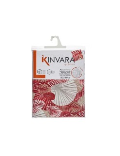 Tischdecke Kinvara ANCARA-21520-13 Beige Granatrot Abdeckung