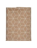 Toalha de Mesa Kinvara CUBIC-26195-3 Branco Bege Loneta