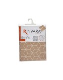 Toalha de Mesa Kinvara CUBIC-26195-3 Branco Bege Loneta