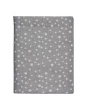 Toalha de Mesa Kinvara BABEL GRIS 42 Branco Cinzento Jacquard