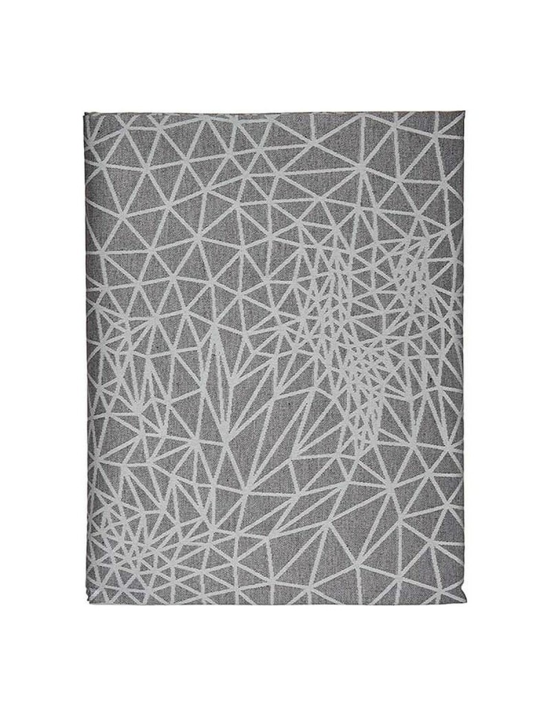 Toalha de Mesa Kinvara BABEL GRIS 48 Branco Cinzento Jacquard