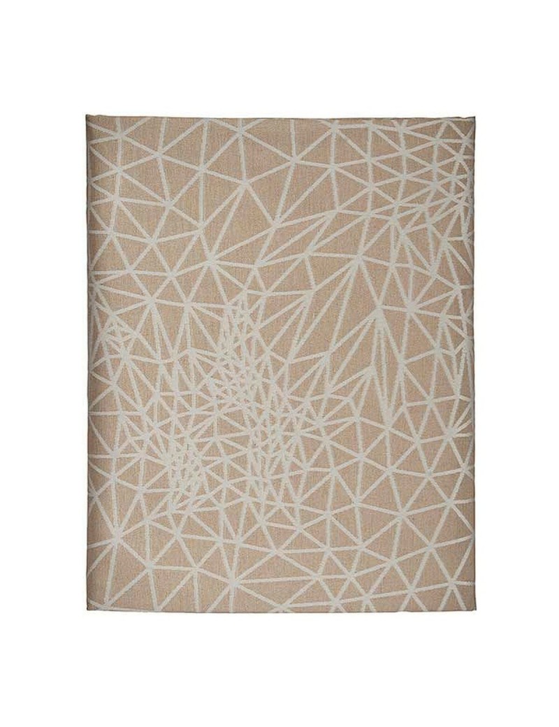 Toalha de Mesa Kinvara Branco Bege Jacquard