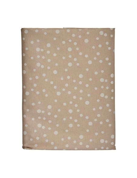 Toalha de Mesa Kinvara BABEL BEIGE 41 Branco Bege Jacquard