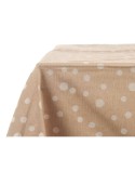 Toalha de Mesa Kinvara BABEL BEIGE 41 Branco Bege Jacquard