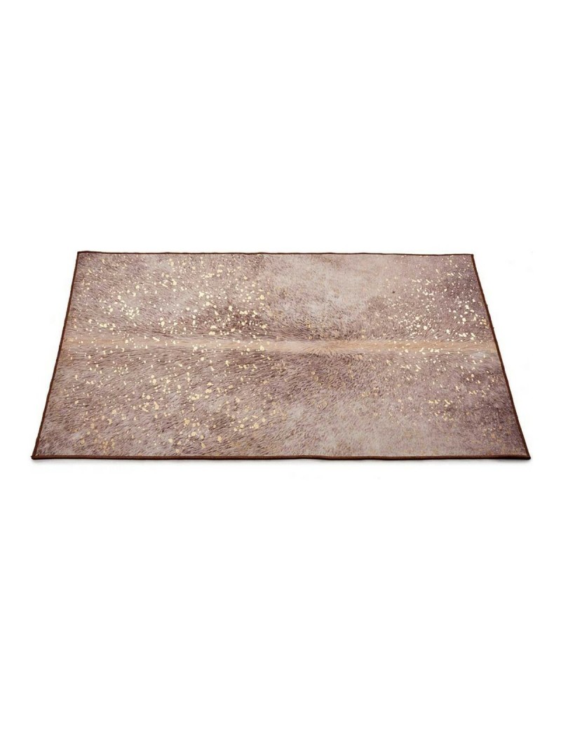 Alfombra 996857 Marrón Blanco Poliéster