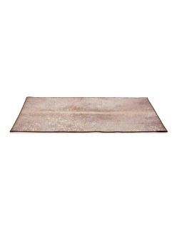 Alfombra 996857 Marrón Blanco Poliéster