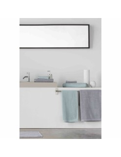 Ensemble de serviettes de toilette Devota & Lomba Vert 100 % coton (3 pcs)