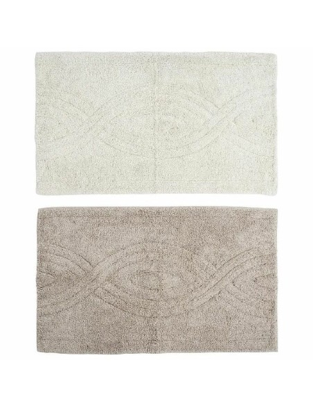 Alfombra DKD Home Decor Marrón Beige Algodón (2 pcs) (80 x 50 x 2 cm) Alfombra DKD Home Decor Marrón Beige Algodón (2 pcs) (80 x 50 x 2 cm)