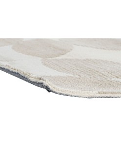 Alfombra DKD Home Decor Beige Poliéster Círculos (200 x 290 x 0.9 cm)